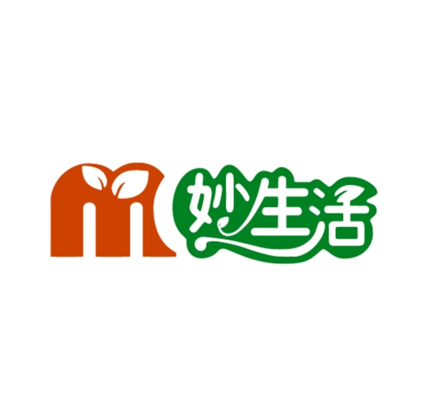 妙生活logo超市卖场便利店