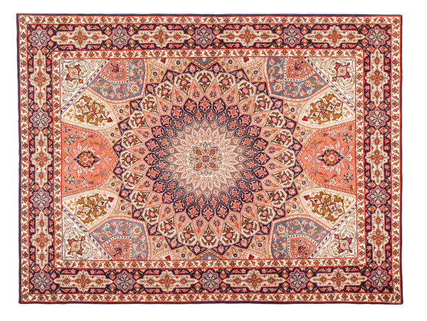 波斯地毯欧式花纹背景海报素材图片