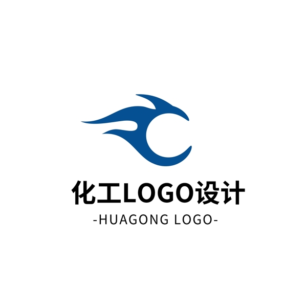 简约大气化工logo标志设计