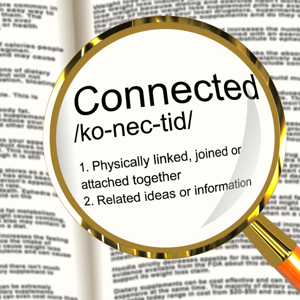 放大镜连接定义链接连接或网络