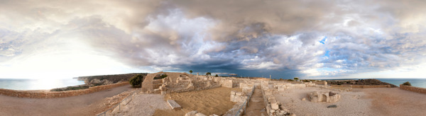 古代库里安全景