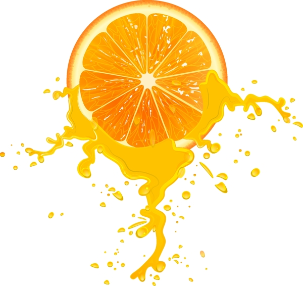 橙子和橙汁