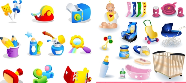 婴儿用品icon图标