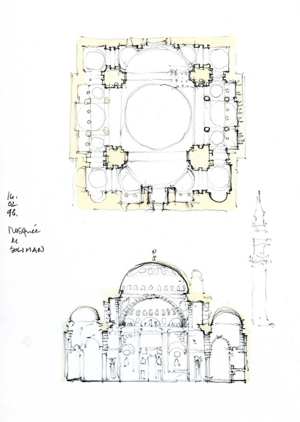 欧式建筑效果图