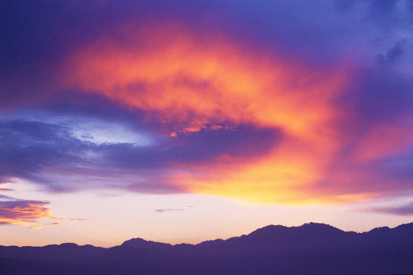 彩霞夕阳天空火烧云云彩云海云朵云大自然广告素材大辞典