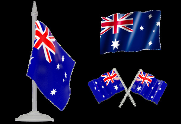 澳大利亚国旗免抠png透明图层素材