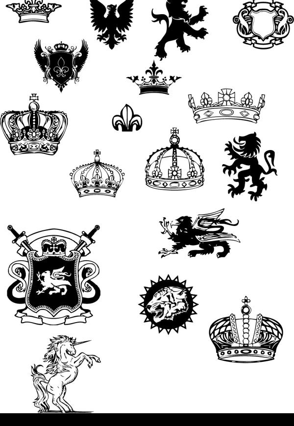 欧洲皇室图标图片