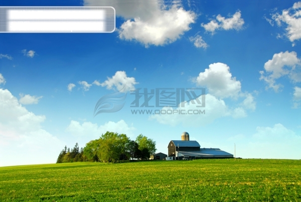 高清风景素材草原农场