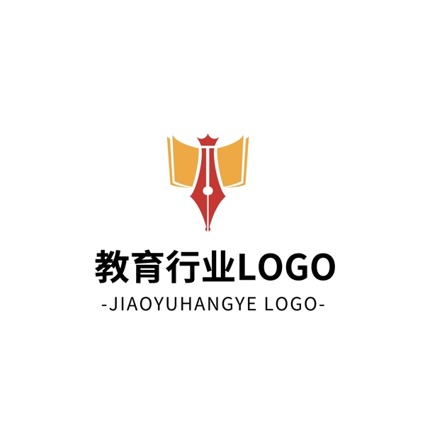 简约大气创意教育行业logo标志设计