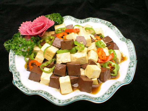 红白豆腐图片