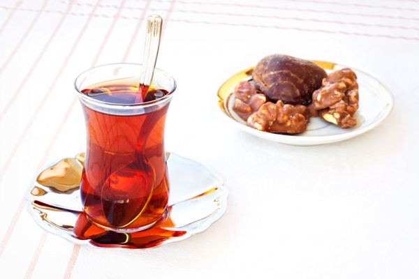 巧克力与土耳其茶图片
