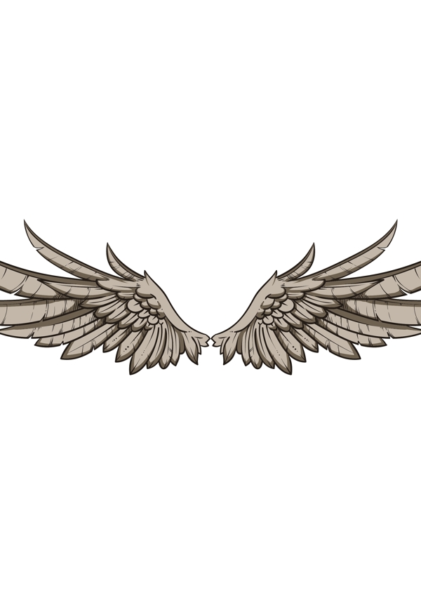 翅膀图案