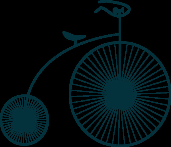 创意设计单车自行车免抠png透明图层素材