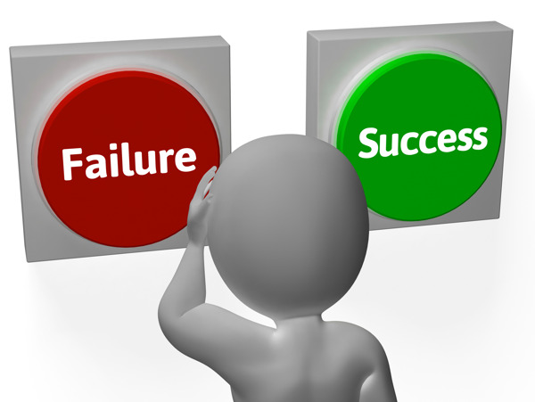 失败的成功显示结果按钮或动机