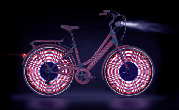 炫酷时尚自行车设计