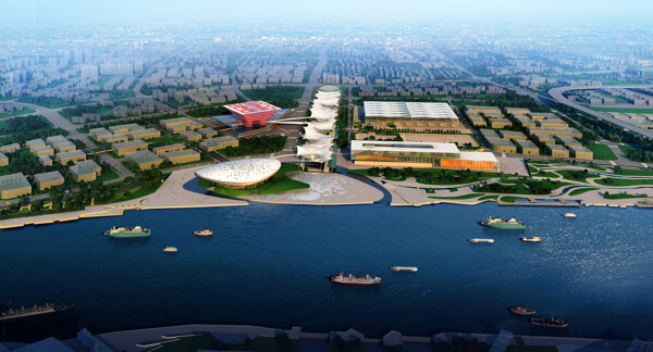 上海世博核心区图片
