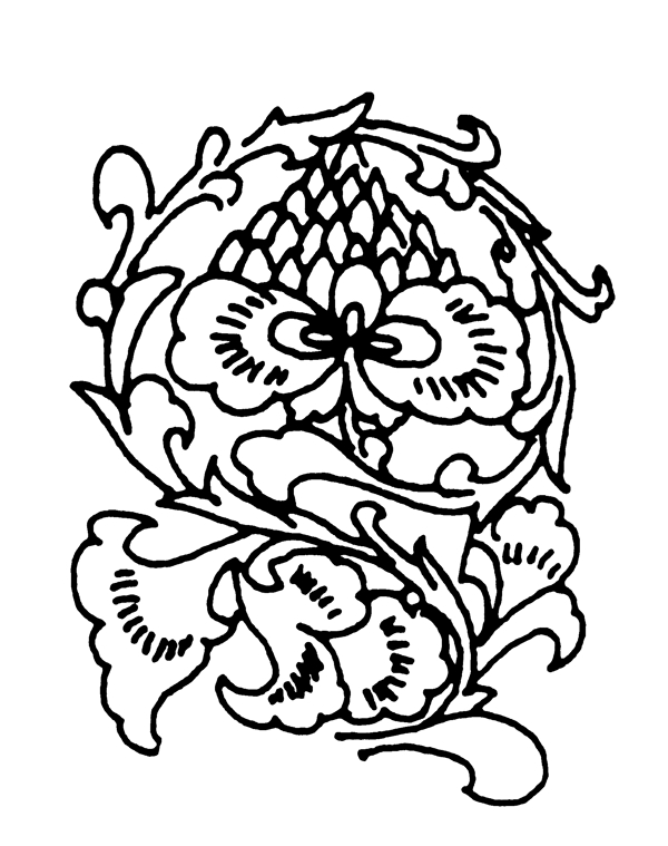 花鸟图案两宋时代图案中国传统图案082