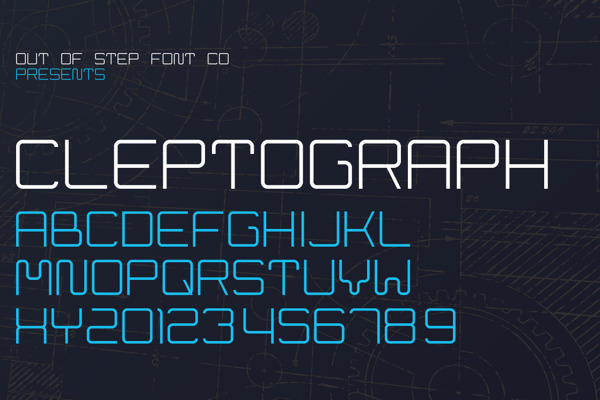 cleptograph字体