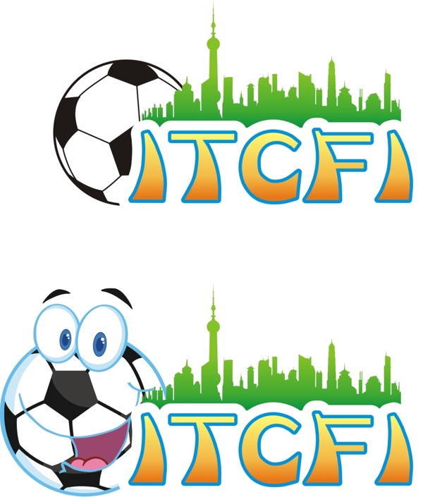 国际上海足球标志