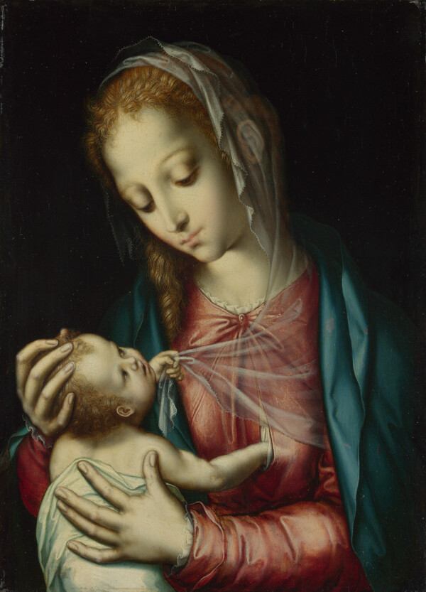 路易斯183德183莫拉莱斯圣母圣婴图片