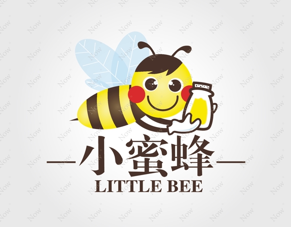 原创小蜜蜂logo