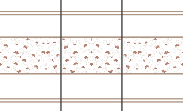 花纹花边简约移门图案