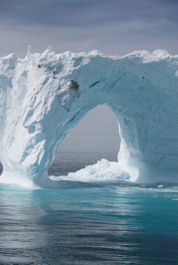 唯美南极冰川图片