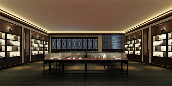 中国风古典会客厅装修效果图