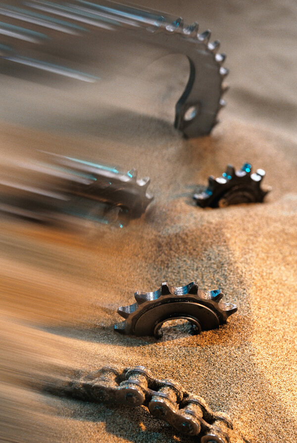 工业生产沙子齿轮图片