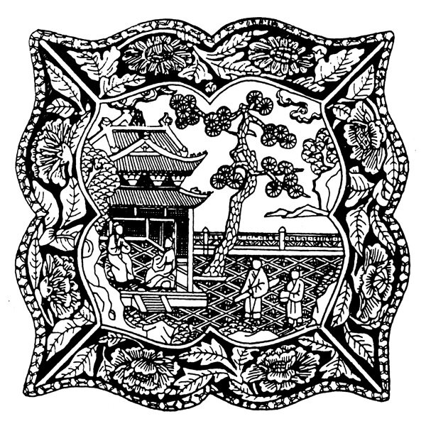 装饰图案元明时代图案中国传统图案451