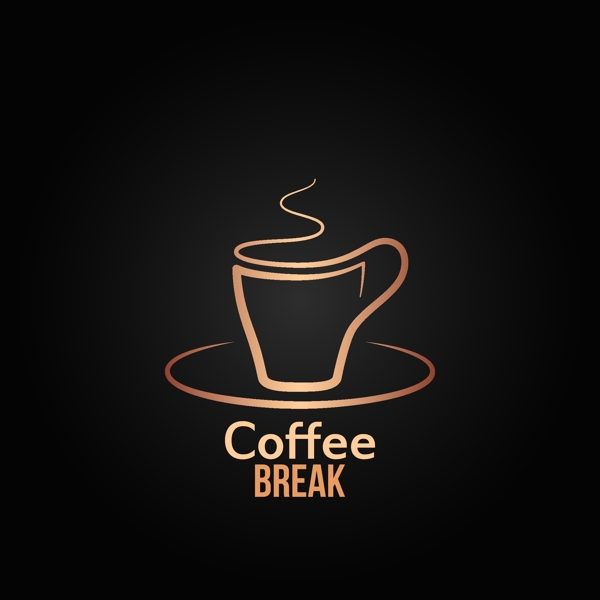 咖啡杯子logo