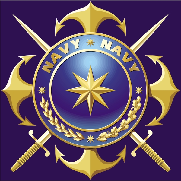 海军军衔徽章海洋徽章