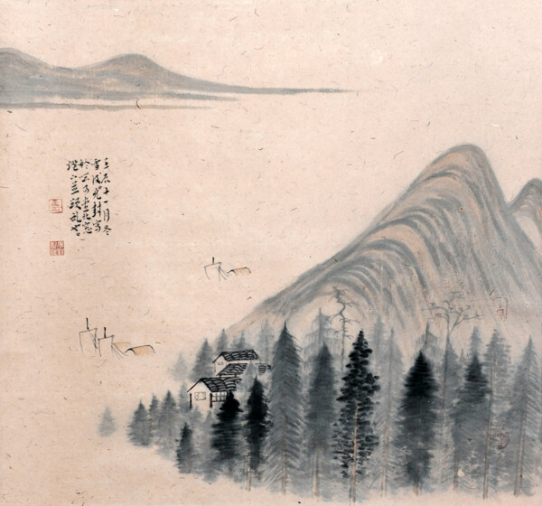 国画山水图片