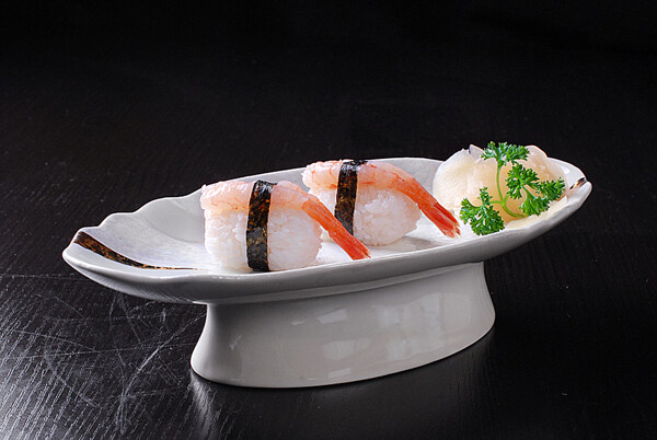 寿司甜虾寿司图片