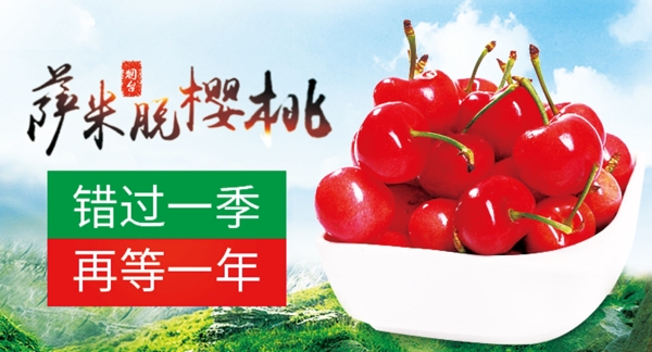 樱桃banner