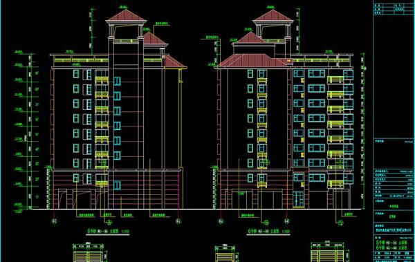 6号楼立面图