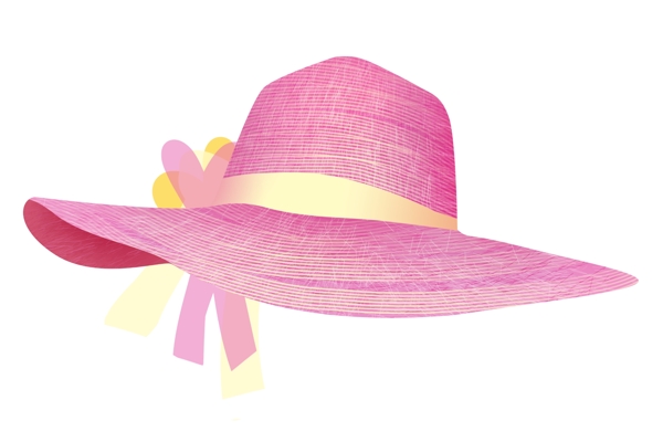 紫色夏季遮阳帽