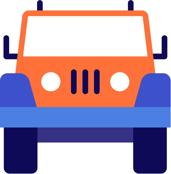 交通工具icon图标模板