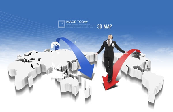 3d国际贸易图片