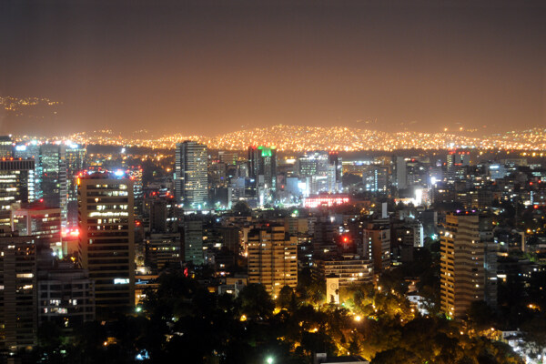 繁华城市夜景