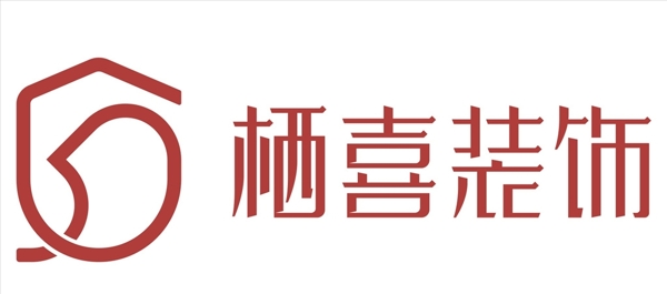 栖喜装饰logo
