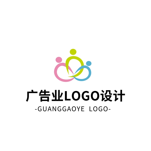 简约大气创意广告业logo标志设计