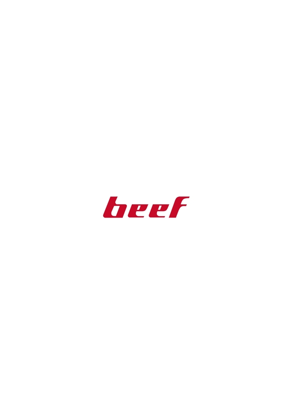 Beeflogo设计欣赏Beef乐队标志下载标志设计欣赏