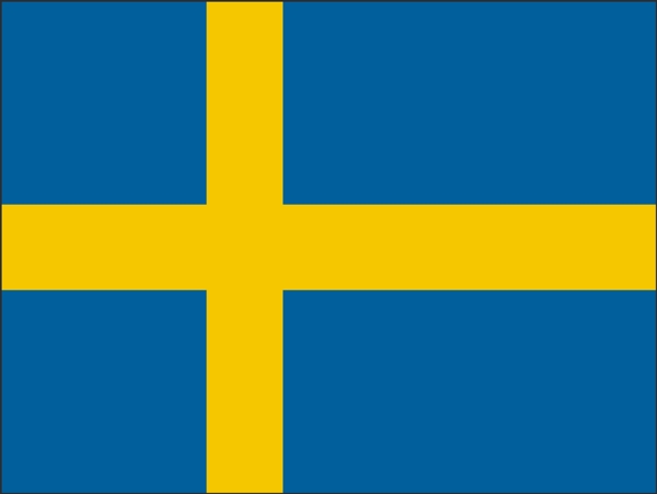 矢量瑞典国旗
