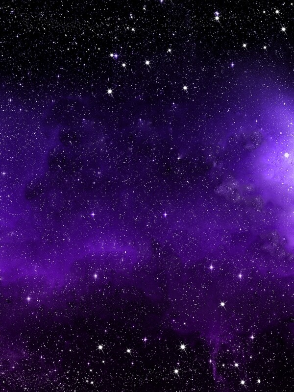 纯原创紫色星空背景