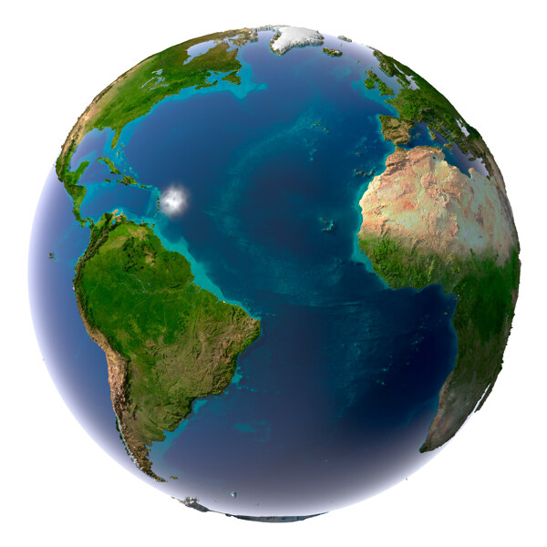 地球绿色版图背景图片