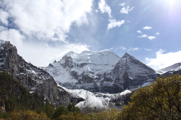 稻城雪山稻城风光稻城亚丁图片