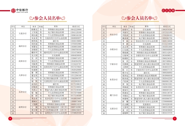 手册内页