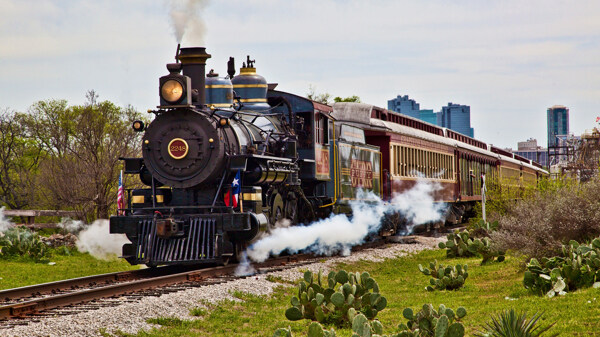 蒸汽机火车图片