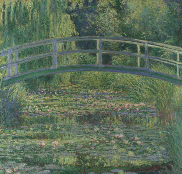 WaterLilyPond1899v2法国画家克劳德.莫奈oscarclaudeMonet风景油画装饰画